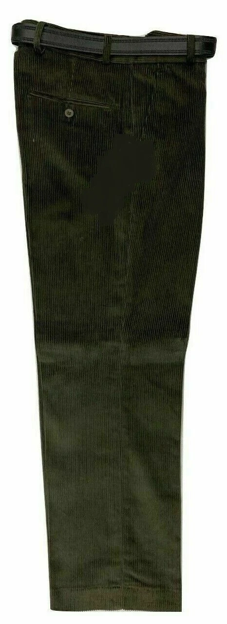MEN'S LUXURY COTTON FORMAL CORDUROY CORD TROUSERS CASUAL SMART WAIST 30''- 48''
Opens in a new windo