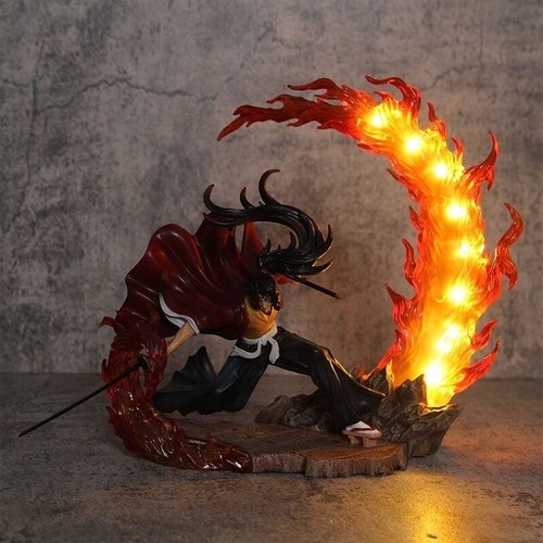 Demon Slayer Tsugikuni Yoriichi Kokushibo Glow 23cm Figure Toy Collection Statue - Picture 9 of 19