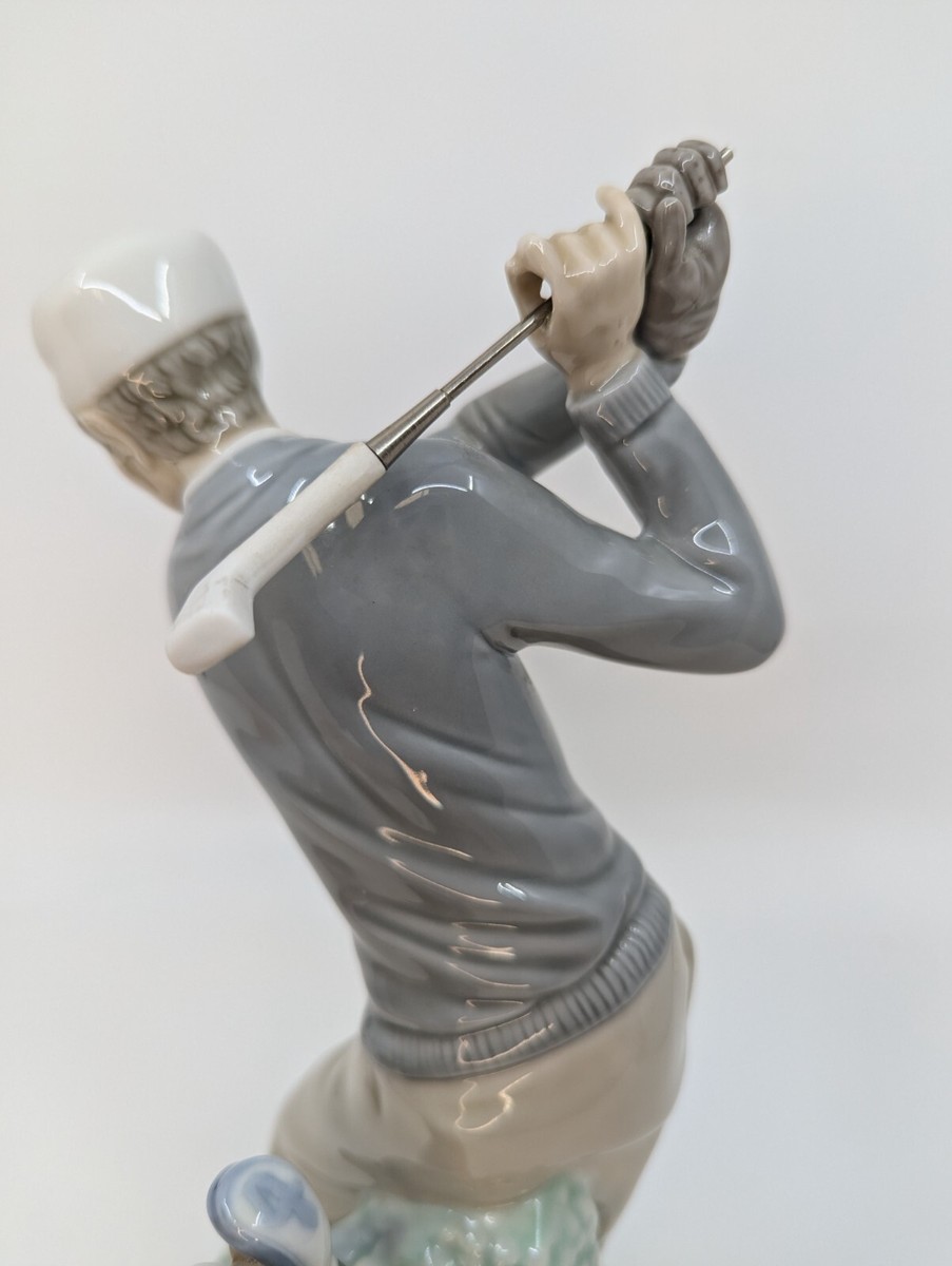 Vintage Lladro Golfer Man Porcelain Figurine #4824 | eBay