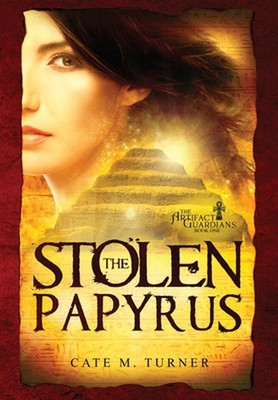 The Stolen Papyrus by Cate M. Turner Hardcover Book