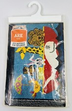 Vintage Aunt Lydia’s ARK Punch Rug Pattern Animals Whale Boat #101 Made In USA