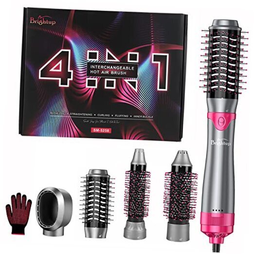 Blow Dryer Brush with Ionic Technology for Volumizing Detachable Design-image