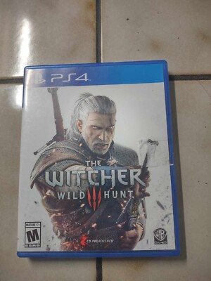 The Witcher 3 Wild Hunt Play Station 4 Complete w/Manual + CD