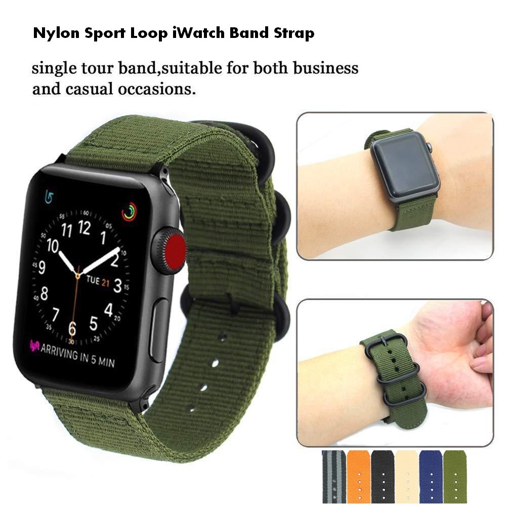 nylon iwatch band
