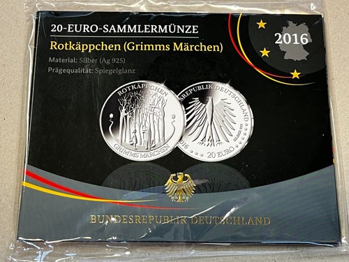 Deutschland Germany 20 Euro 2016-2025 PP, 18g 925er Silber, Ø32,5mm, AUSWAHL (S2 - Bild 2 von 76