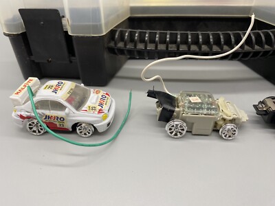 Zip Zaps Micro RC Car Case with 4 Cars & 4 Extra Bodies Hard Case