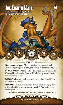 The Eighth Mate Limited Edition Malifaux 3rd Edition | eBay