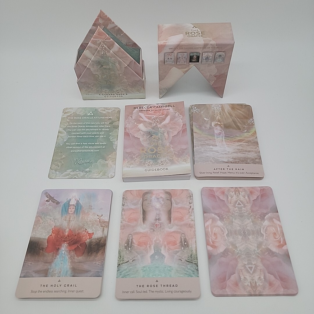 The Rose Oracle 44 Card Deck Guidebook Roses Katie-Louise Rebecca