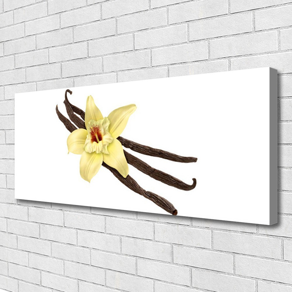 Impression sur toile florale 125x50 cm pour créer un salon cocooning