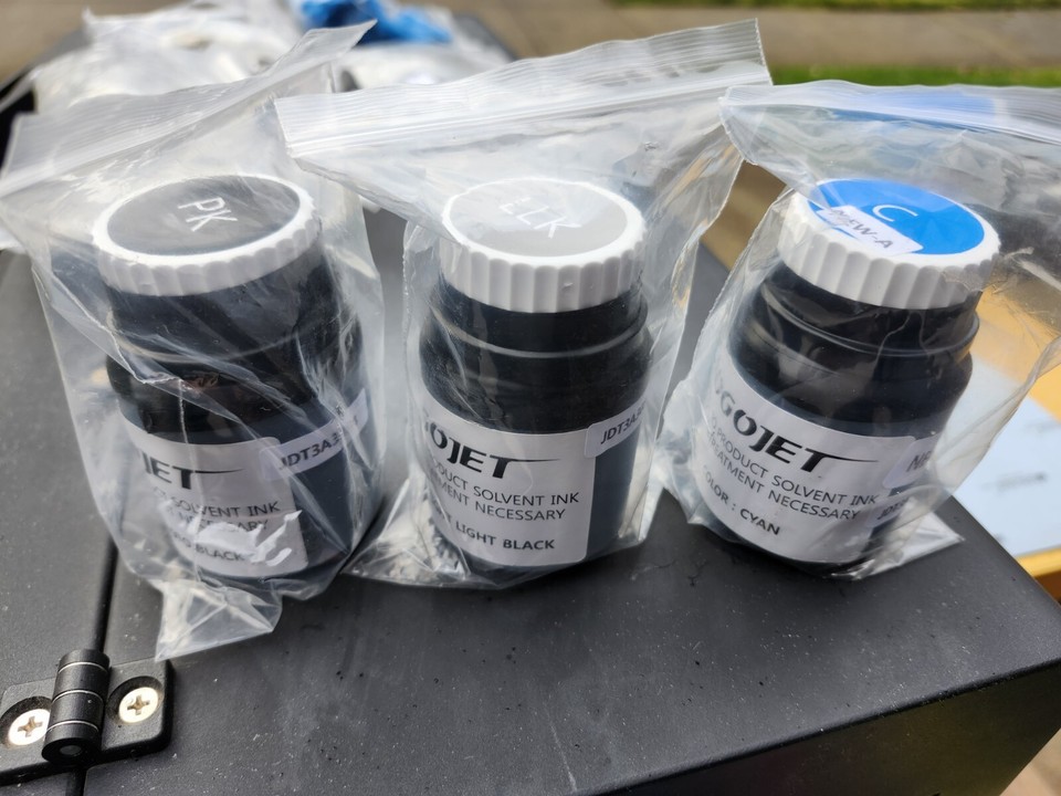 Logojet Pro H3-2400 UV2400 Solvent Ink Digital Printer - See ...