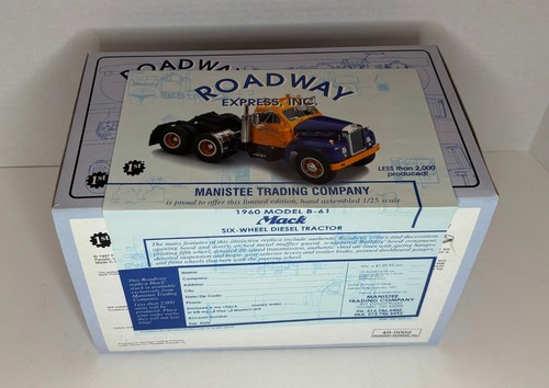 First Gear 1/25 1960 Model B-61 Mack tractor Roadway 49-0002 NIB - Picture 4 of 12