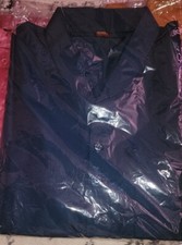 Men Long Sleeve Abaya Dishdash Thobe Jubba Blue 3xl