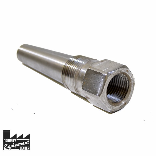 4" Bore Thermowell 41/4" OAL 1/2" Instrument Connection 3/4" Process