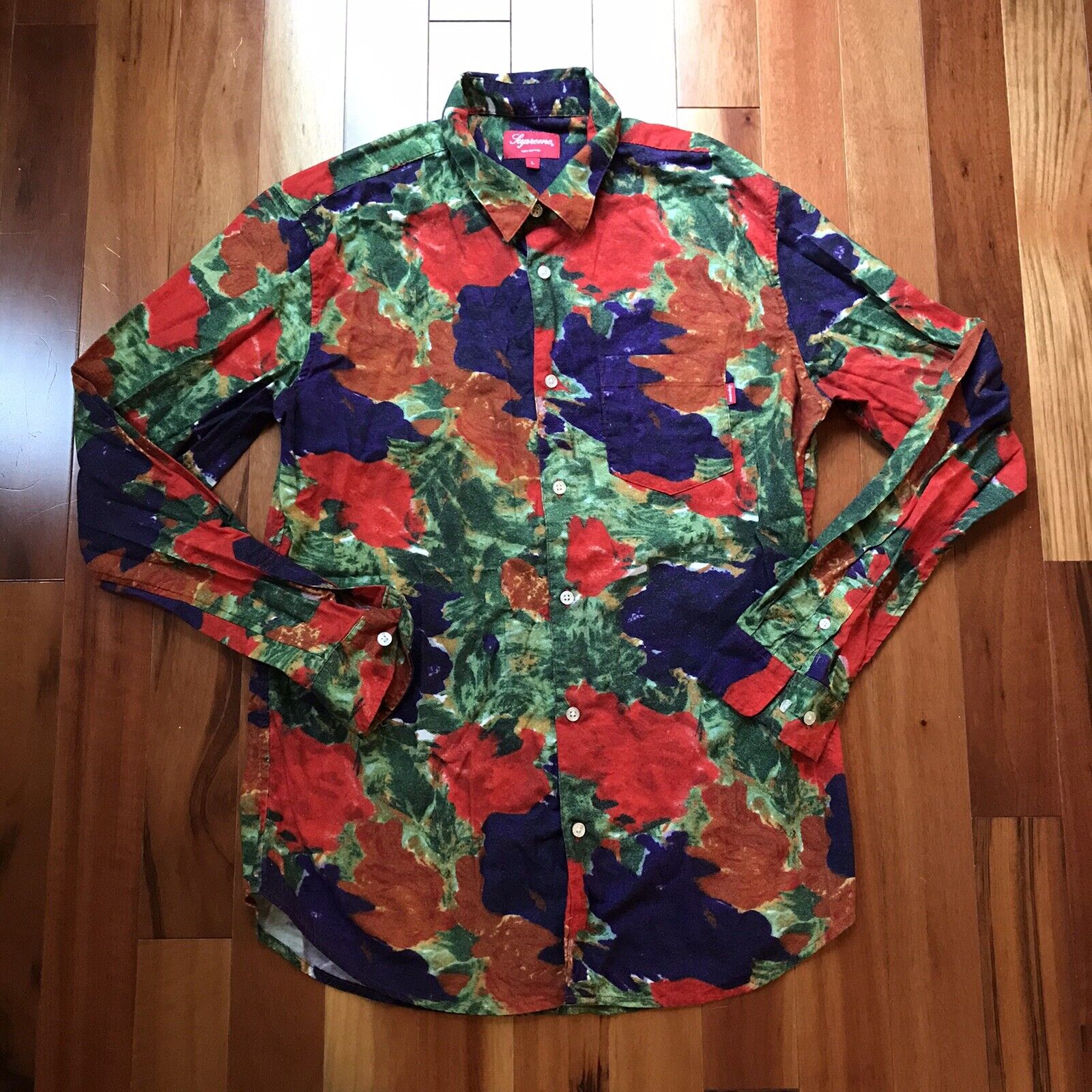 Supreme Brushed Floral Shirt フローラル シャツ - シャツ