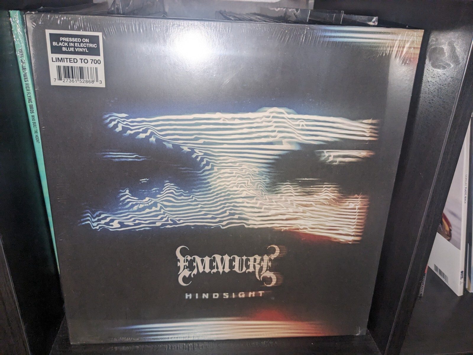 Emmure - HINDSIGHT - Виниловая пластинка цвета Электрик Блю - НОВАЯ И ЗАПЕЧАТАННАЯ! Редкость /700 экземпляров!