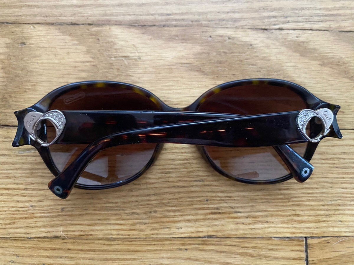 Coach Sunglasses Brown Dark Tortoise HC 8051 L045 Claire 