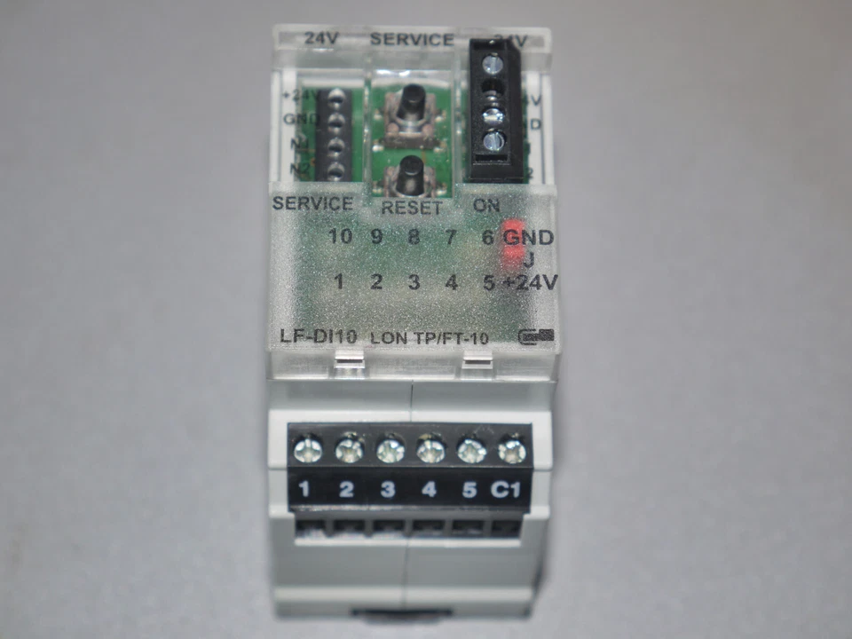 Metz Connect Digital Input Relay - LF-DI10 24V LON TP/FT-10 1108511319 - Image 2 of 3