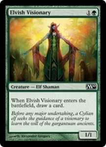 Elvish Visionary x4 - Magic 2010 - NM-Mint, English - Magic 2010