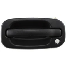 Door Handle Outside Exterior Black Front Driver Side Left LH for Chevy GMC