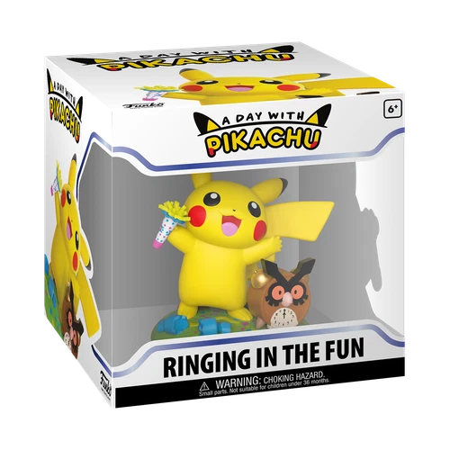 POKEMON A Day with Pikachu Ringing in The Fun Figure