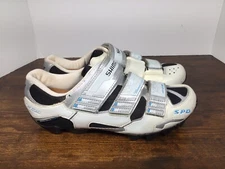 Shimano SH-WM60 MTB Cycling Shoes Size 43 US 10.5 CM 27 White  Offset 2 Bolt