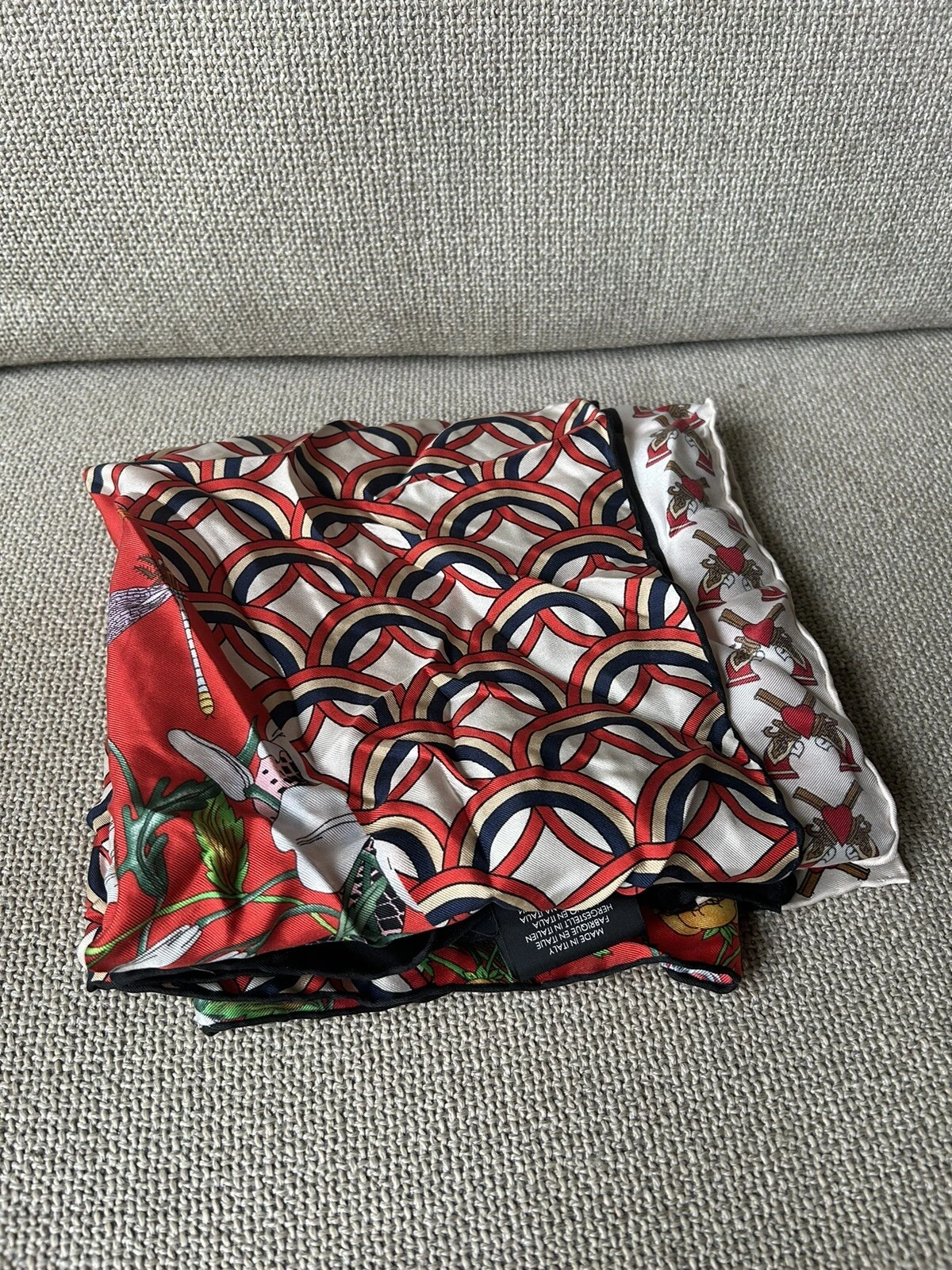 Écharpe en soie Gucci 