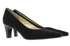 Peter Kaiser MERANA Smart Comfortable Court Shoe in Black Stretch *Now Reduced*