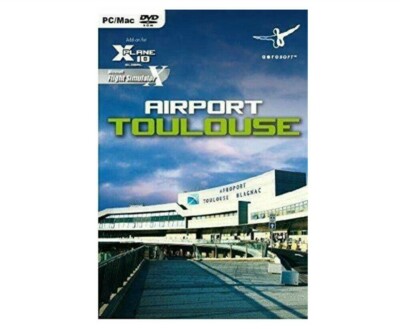 X-Plane Expansion Airport Toulouse - PC / Mac Game (Brand New & Sealed)