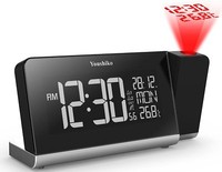 Projection Clock  Radio Control  UK Version  with Colour Changing Display
