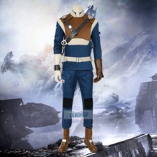 Star Wars Fallen Order Film Cal Kestis Cosplay Costume Outfit Shoes