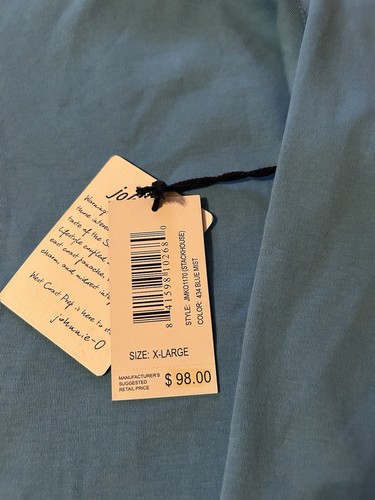 Johnnie O 1/4 Zip Performance Pullover Sweater Men’s XL Light Blue NWT - Picture 3 of 8
