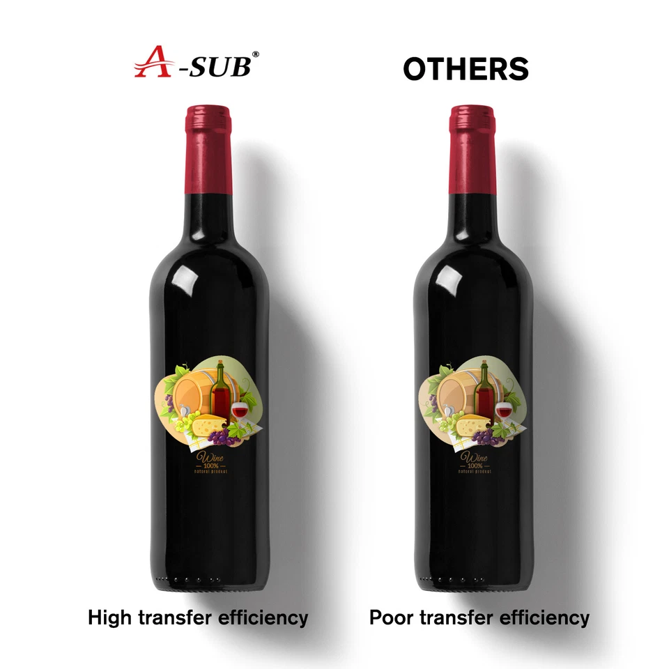 A-SUB Waterslide Decal Paper Inkjet Clear 8.5x11 Water Slide Transfer 20 Sheets - Image 3 of 4