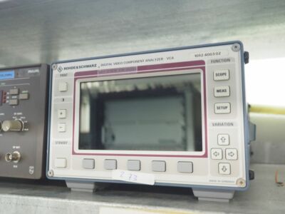 Rohde & Schwarz Digital Video Component Analyser VCA 1052.4003.02/Opt VCA-B1#273