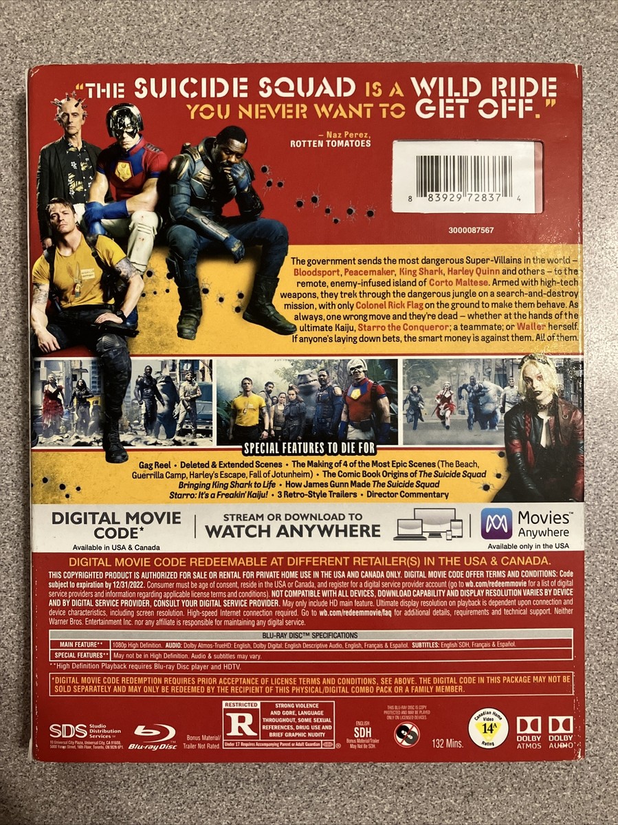 The Suicide Squad - Blu-ray - No Digital Code 883929728374| eBay