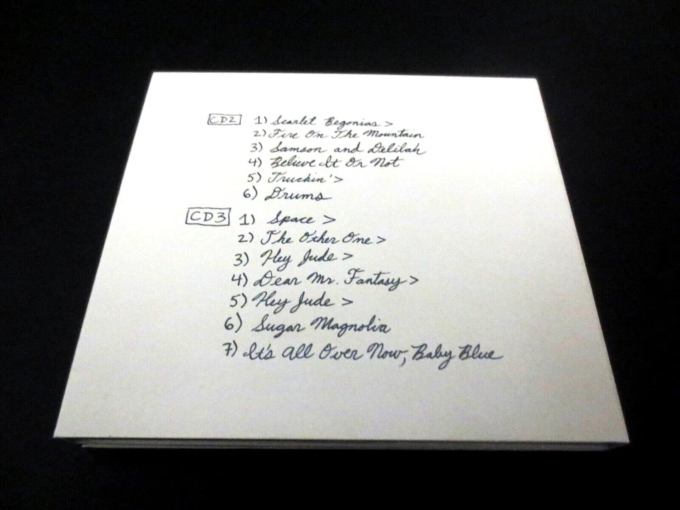 Grateful Dead Spring 1990 Wes Lang Ontario Canada Copps Coliseum CA 3/22/90 3 CD Foto 3 de 4