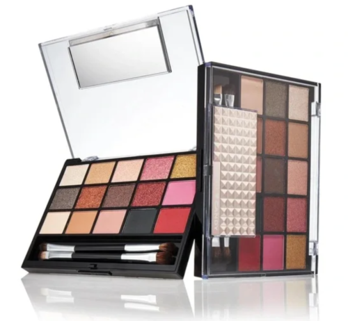 Hard Candy Look Pro Eyeshadow Palette ALL THAT ROSE GOLD 15 shades w brushes - Picture 1 of 3