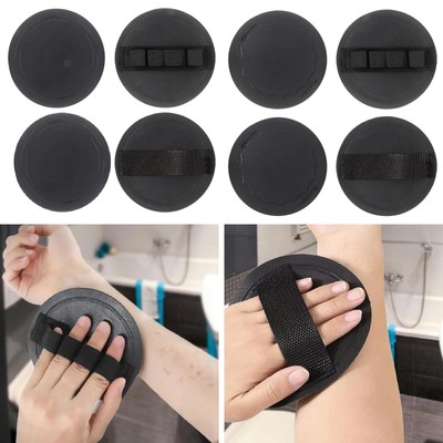 2x Tote Haut Entferner Peeling Handschuhe Körperpeeling Wiederverwendbar Glatte Haut Bad