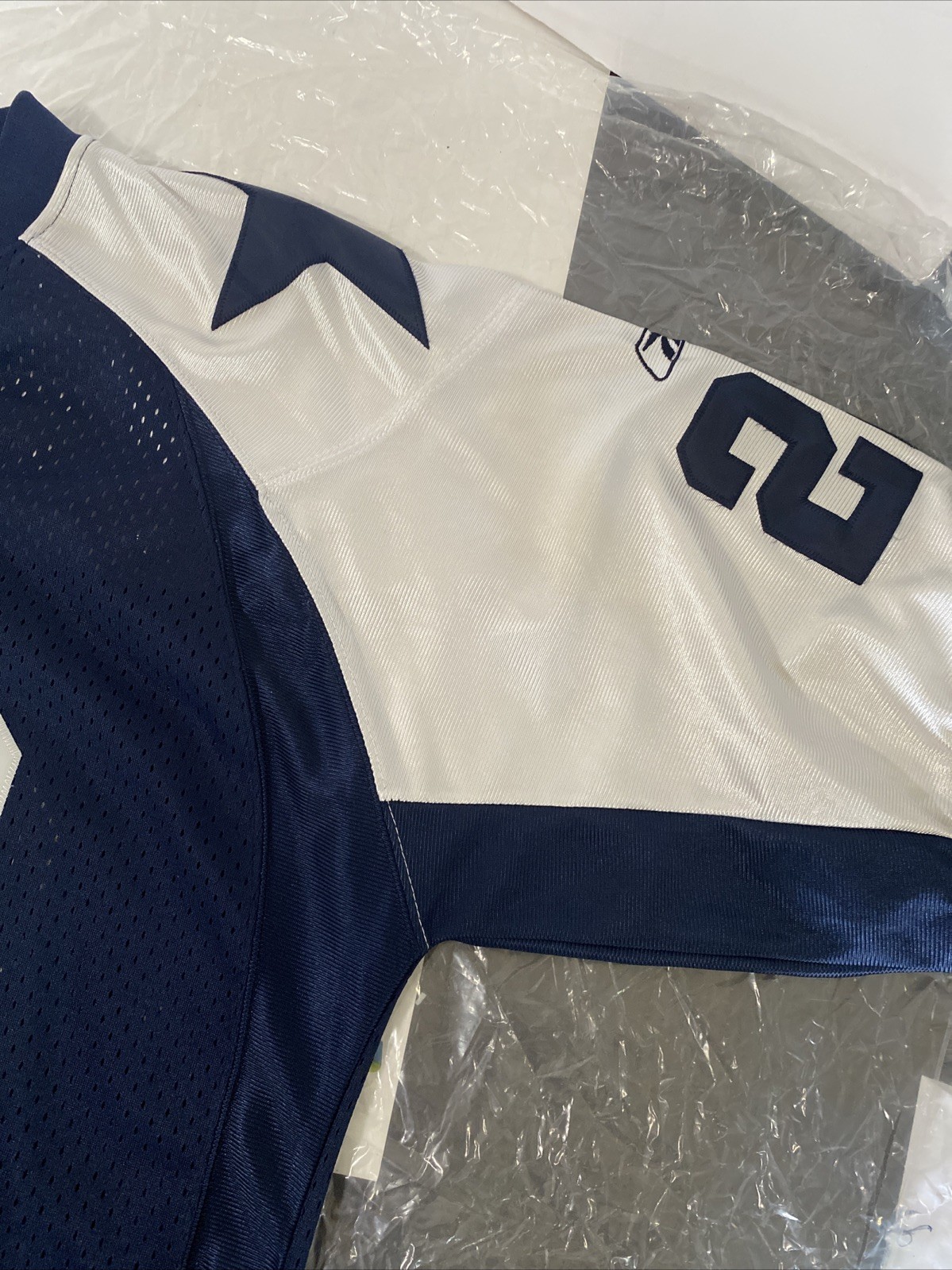 Used Reebok Authentic Dallas Cowboys 28 Jones Jersey Size 52  thumbnail 12