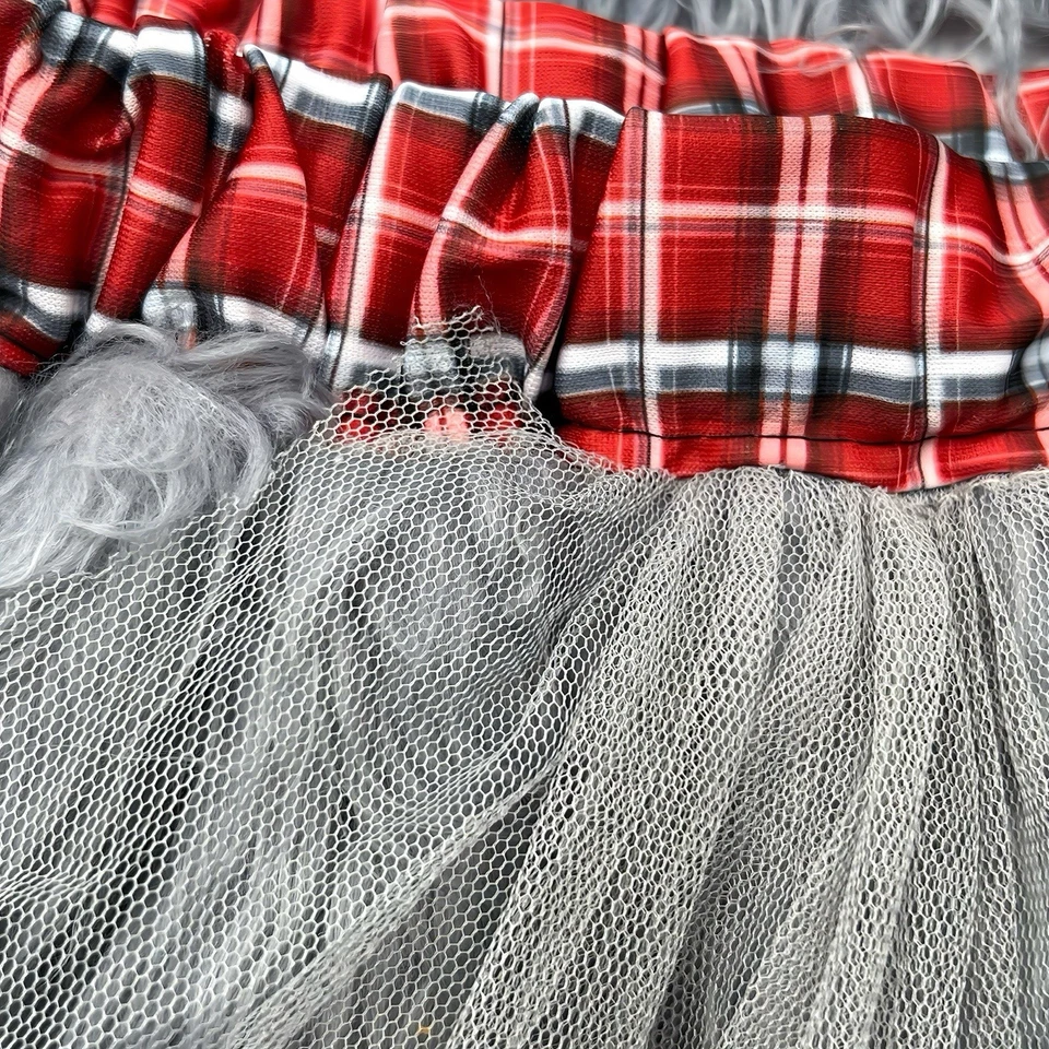 Disfraz de piel de hombre lobo para niñas talla pequeña 5-7 incluye sombrero falda guantes fundas para zapatos Foto 3 de 4