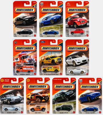 2026 Matchbox Mix 2 | All 10 Models | Mazda | Toyota | Ford