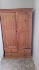 Pine Wardrobe Used