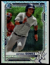 2021 Bowman Chrome Prospects Mojo Refractor #BCP-82 Antonio Gomez Yankees