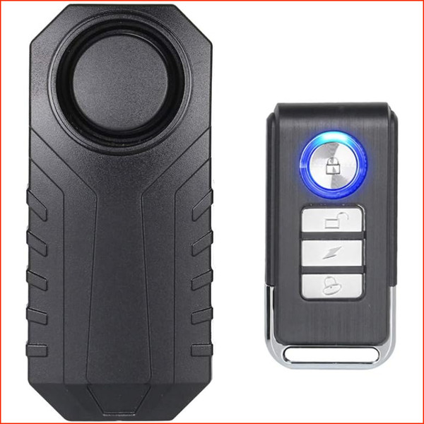 Diebstahl Alarmanlage Wireless 113Db Wasserdicht Super Laut FüR Motorrad Fahrrad-image