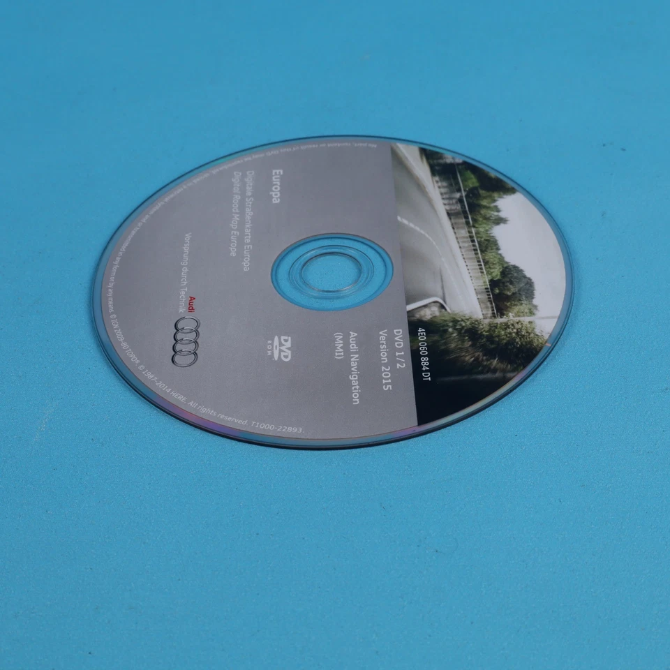 Audi A6 4F C6 Navi CD-Rom 4E0060884DT Digitale Straßenkarte Europa 2015 Orig. PC - Bild 3 von 4