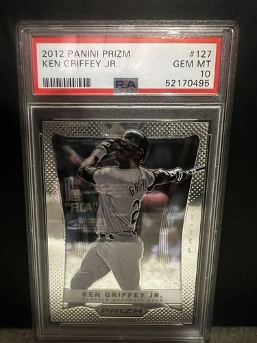 2012 Panini Prizm Ken Griffey Jr. #127 PSA 10 Seattle Mariners Baseball Card