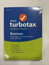 Intuit TurboTax Business Federal Tax Software For 2018 - Partnerships LLCs Corpo