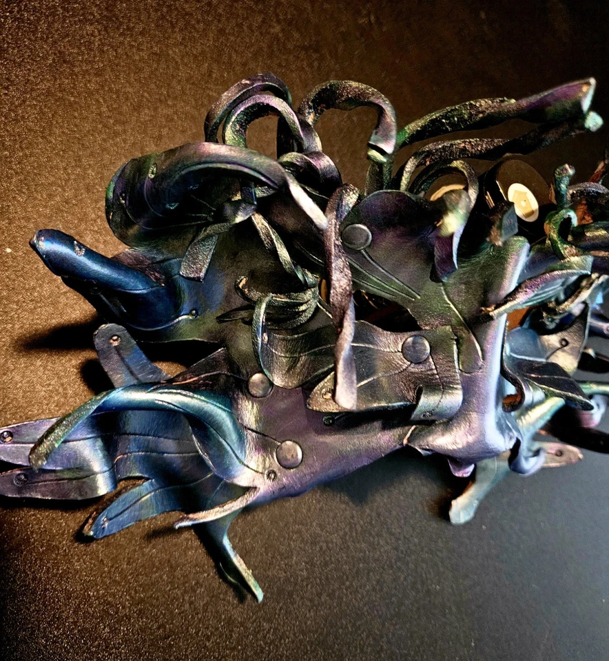 LEATHER MERMAID MASK- AQUATICA - Image 3 of 4