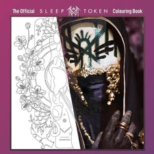 Official Sleep Token Colouring Book Paperback Book