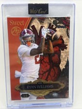 2026 WILD CARD SWEET RYAN WILLIAMS PRE ROOKIE ARTIST PROOF 1/1 ALABAMA . rookie card picture