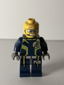 LEGO Agents - Agent Fuse Minifigure without Helmet - agt009 8630